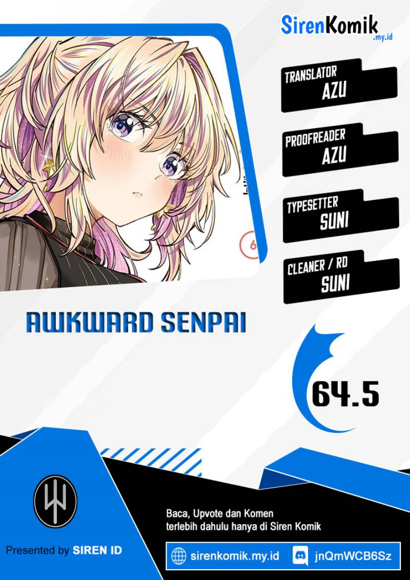Awkward Senpai Serialization Chapter 64.5 Gambar 1